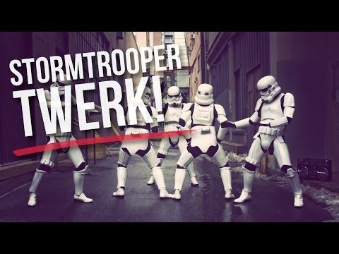 Stormtroopers twerking.... I don't know what i expected