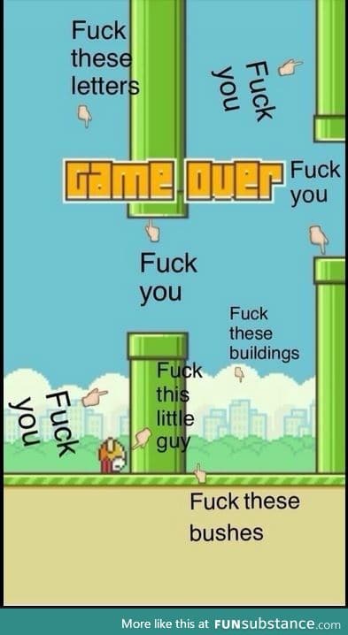 Duck you, Flappy Bird!