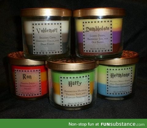 Harry potter candles