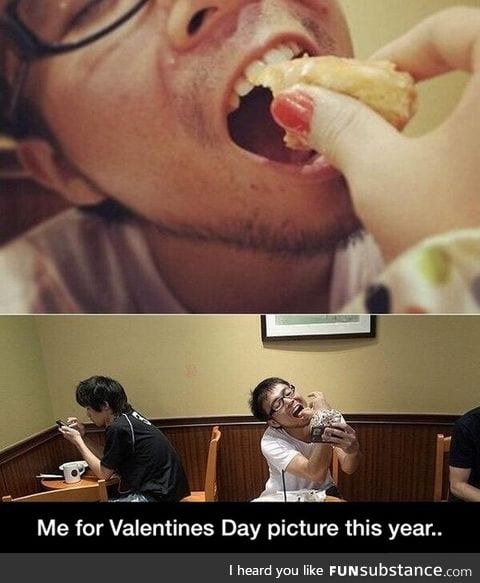 Gonna do this for my Valentine's day pic this year