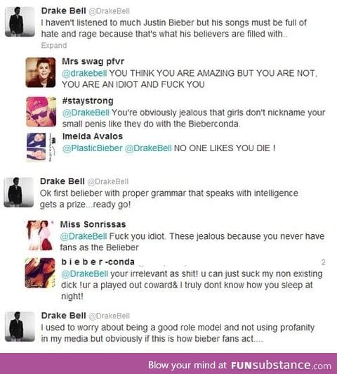 good guy, Drake Bell