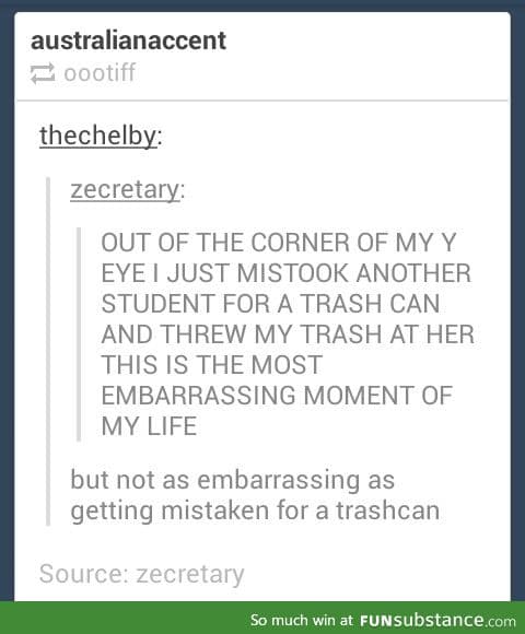 embarrassing moments