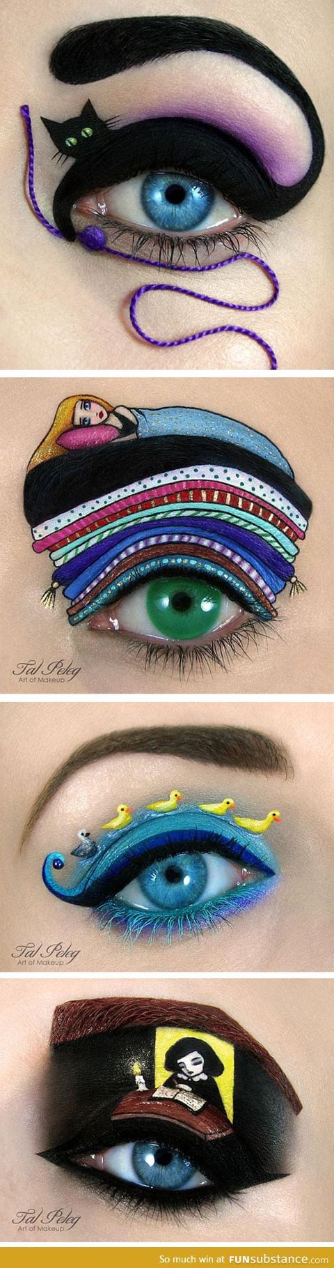 Imaginative makeup art