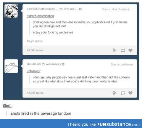 Beverage fandom