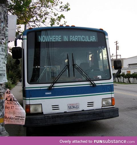 My kind of bus