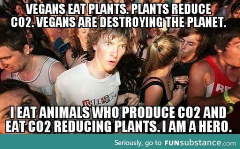 Anti vegans are heroes