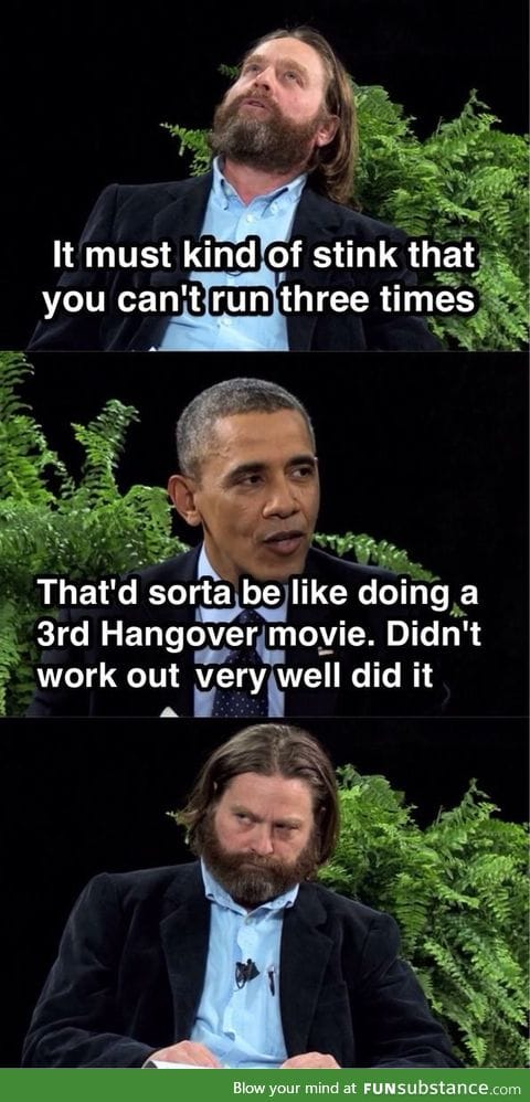 Obama With Zack Galifianakis