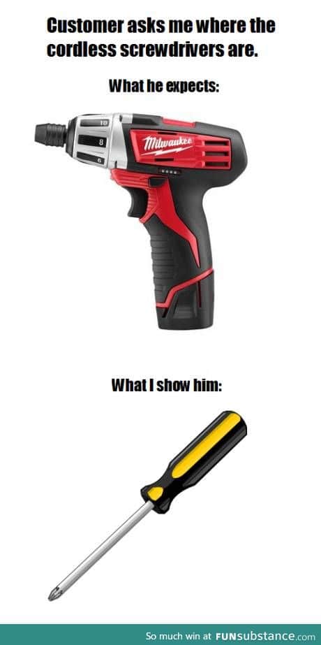 Cordless screw driver