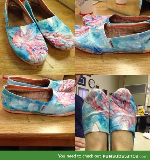 Jelly fish shoes :D