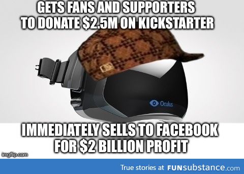 Scumbag oculus rift