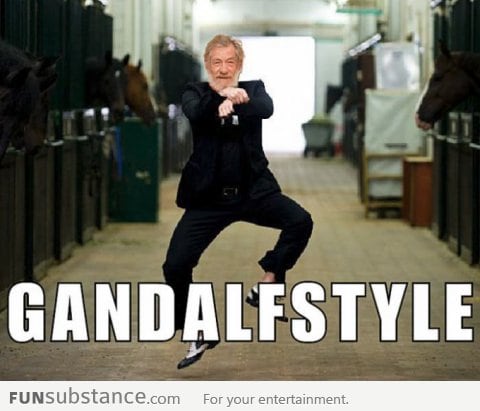 Oppa Gandolf Style