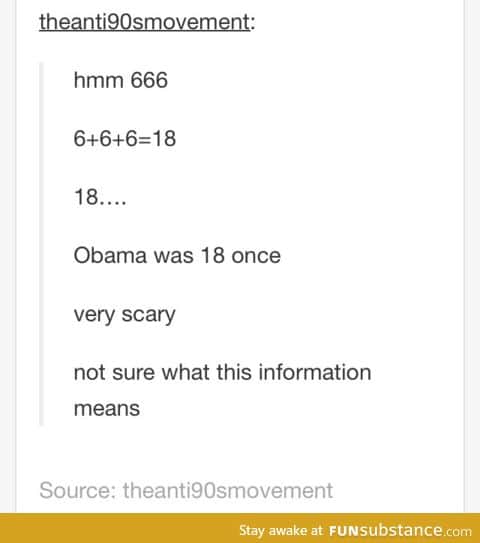 Obama = Satan