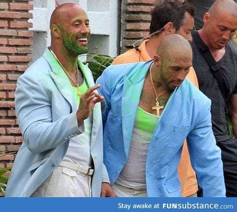 Why does "The Rock" need a stunt double?