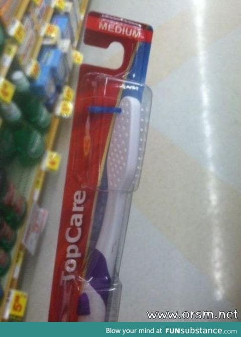 Redneck tooth brush