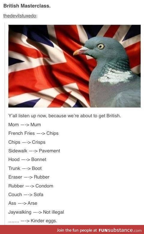 Very British content