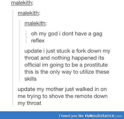 Gag reflex