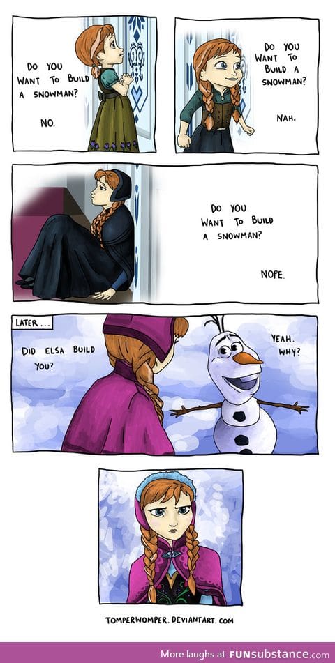 Do you wanna build a snowman?