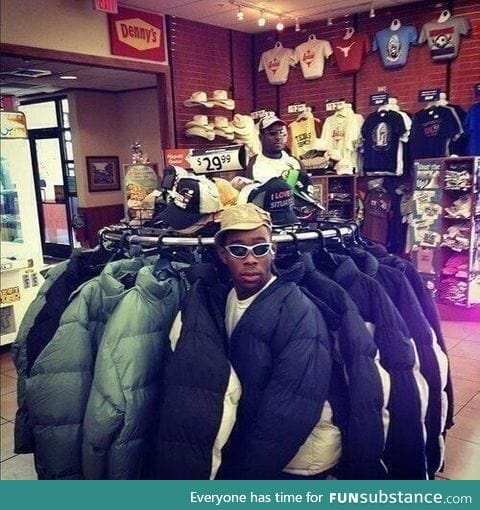 when you see someone you know in public