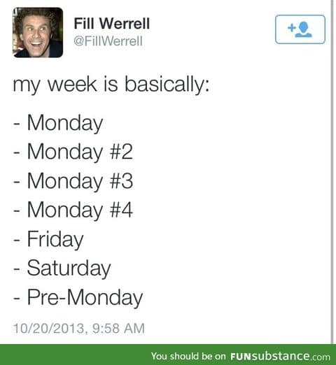 My week