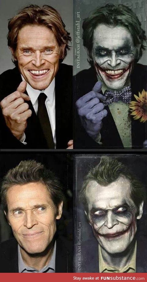 Willem Dafoe should be the next Joker