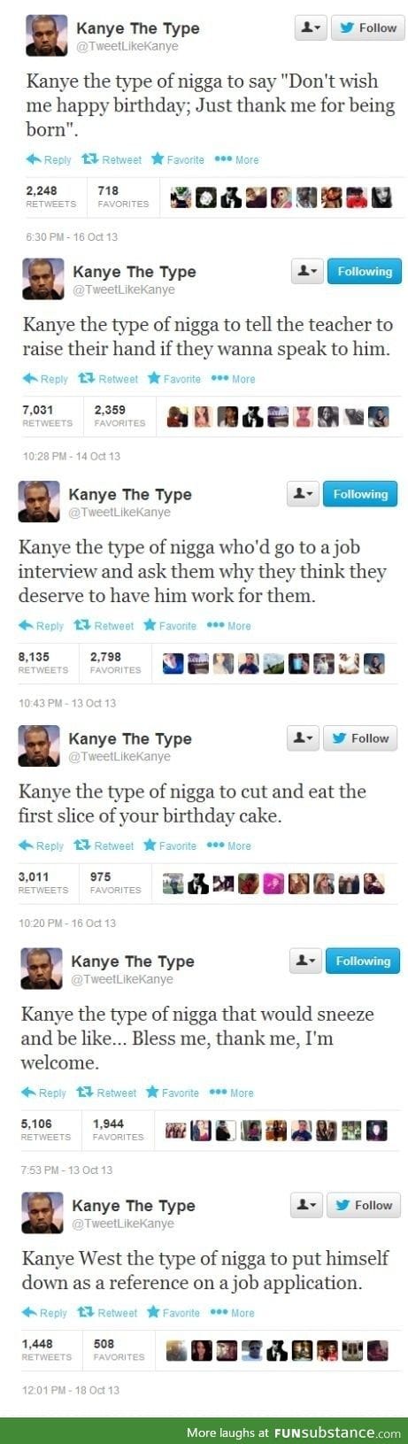 Oh Kanye...