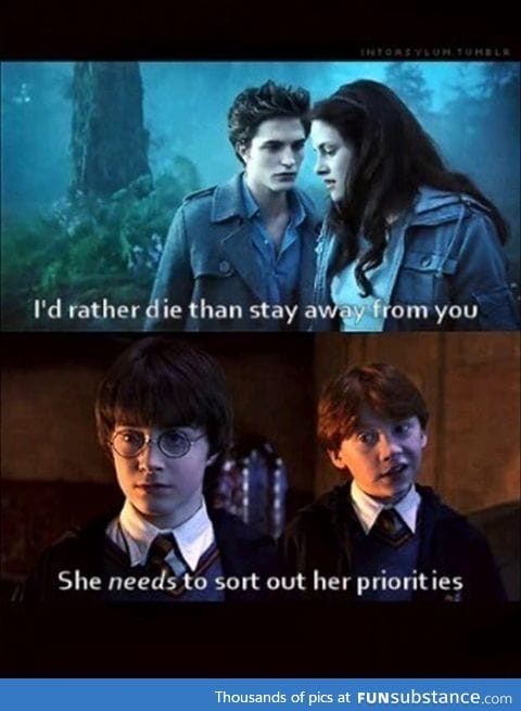 You tell her, Ron!