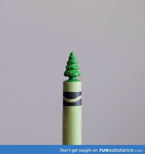 Crayon Tree (by Brock Davis)