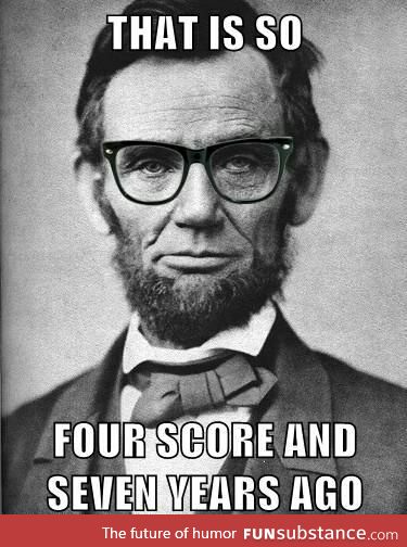 Hipster Abe