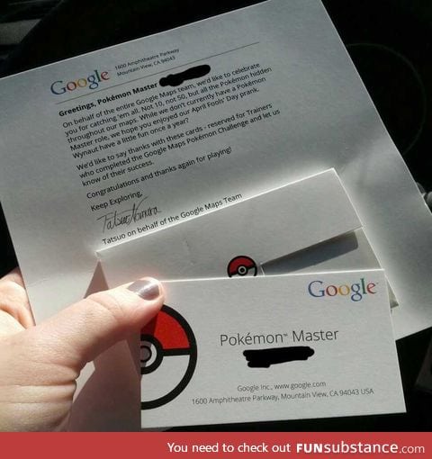 Remember that Pokemon challenge by Google?