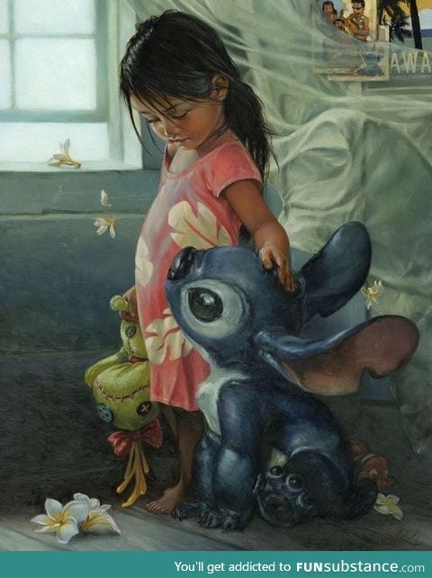 Lilo and stitch art