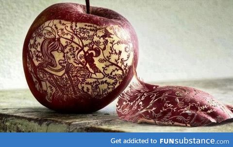 Apple Carving