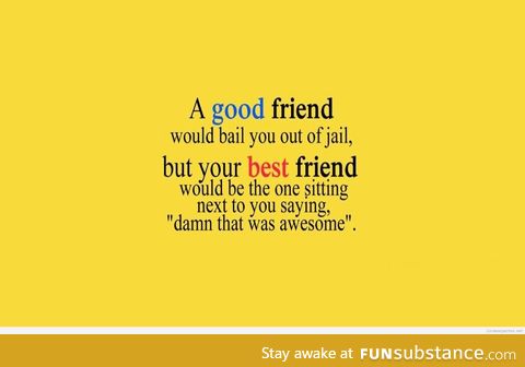 Good friend vs Best friend