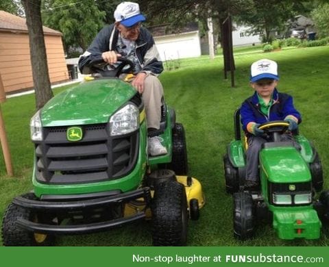 world war 2 veteran and preschooler are best friends