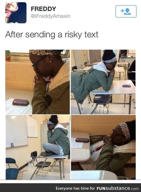 Risky text