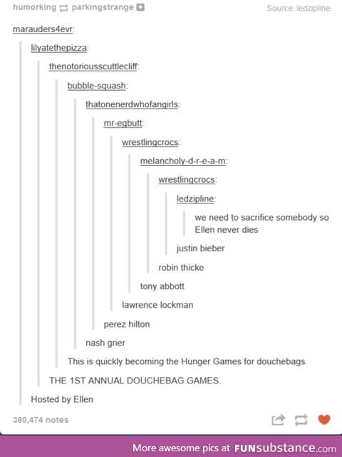 May the odds be never in your favor.