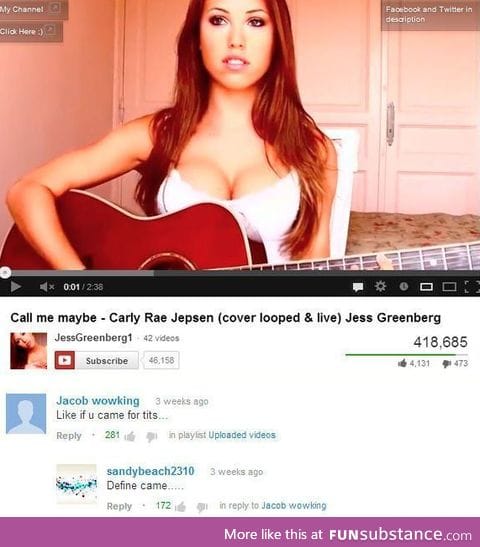 Funny youtube comments