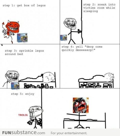 Trolling With Legos