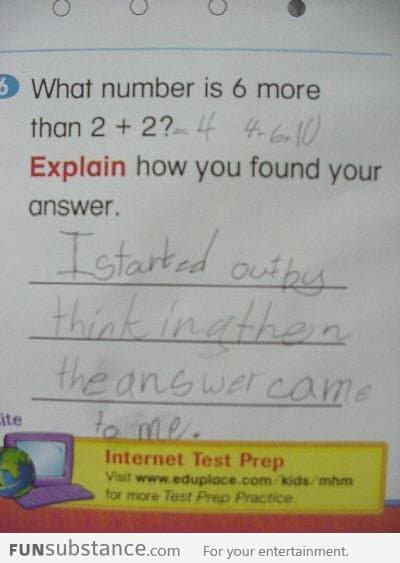 Simple 1st grade logic