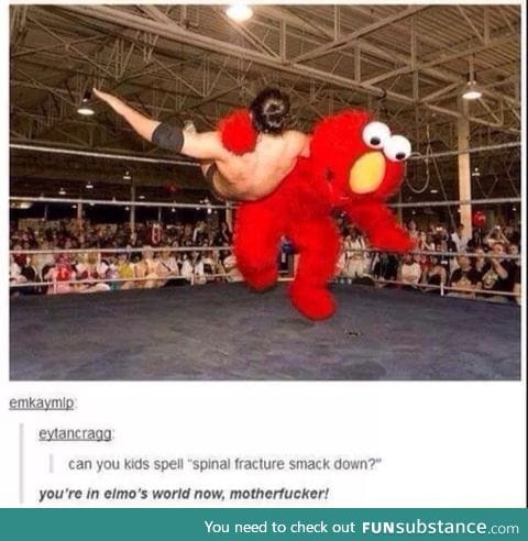 go Elmo! xD