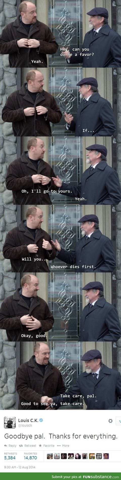 Louis Ck and Robin Williams