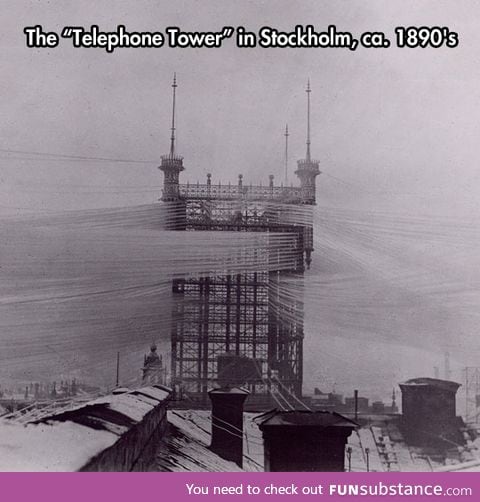 Telephone tower