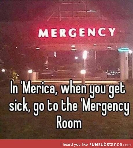 'Mergency. f*ck yeah