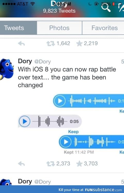 Dory's awesome