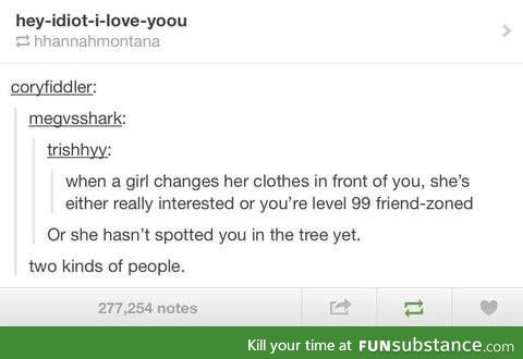 guys be like "damn, tree-zoned again"