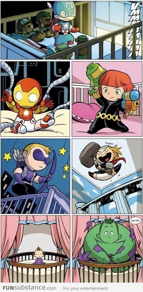 Baby Avengers