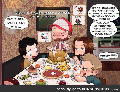 A very Supernatural Thanksgiving!!