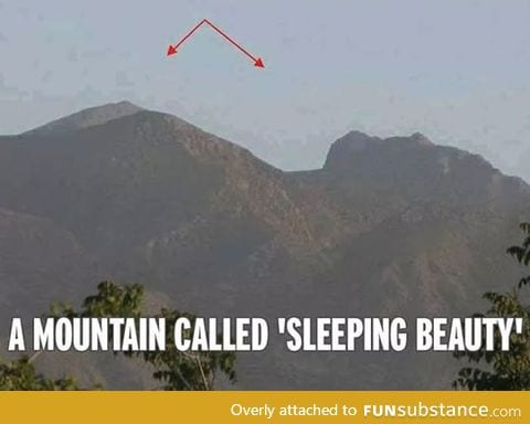 Sleeping beauty mountain