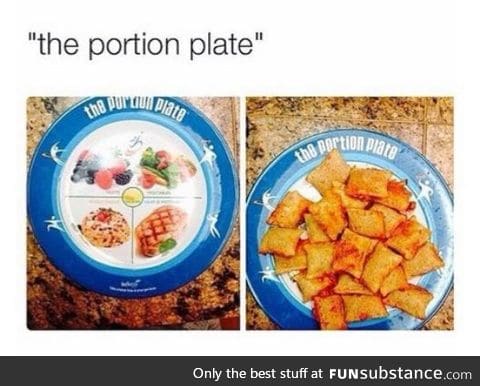 Portion Plate