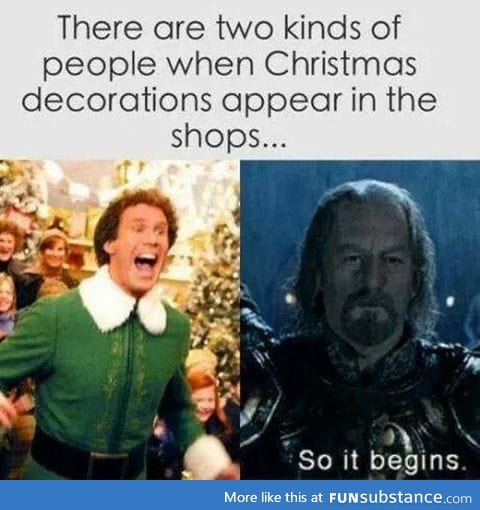 Christmas decoration time