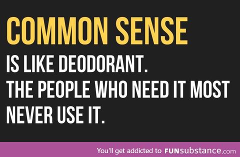 Common sense